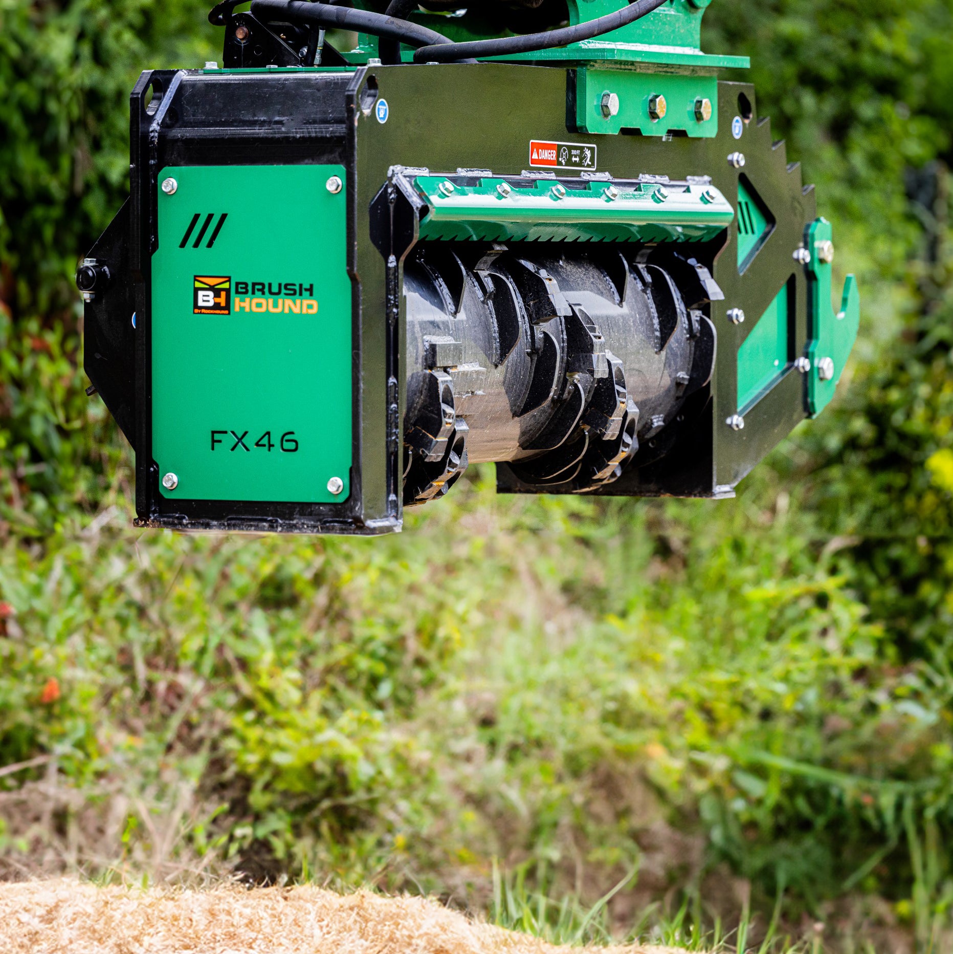 Brush Hound Forestry Mulcher FX46 Defender For Excavators