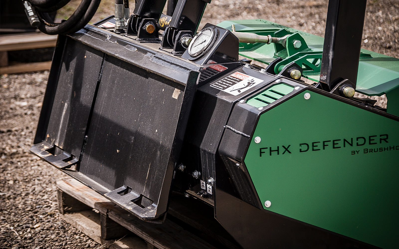 Brush Hound Forestry Mulcher FHX Series for Skid Steers