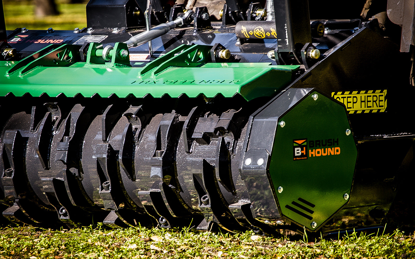 Brush Hound Forestry Mulcher FHX Series for Skid Steers