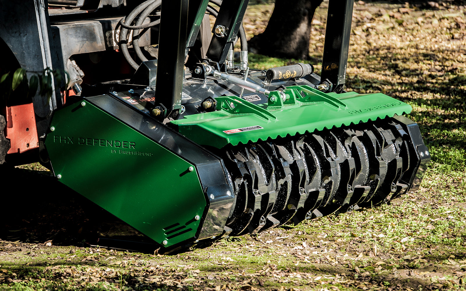 Brush Hound Forestry Mulcher FHX Series for Skid Steers