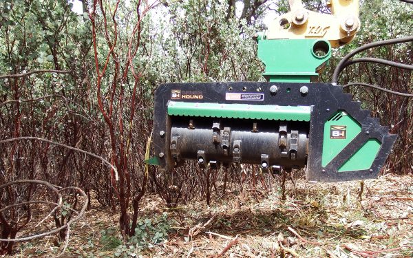 Brush Hound Forestry Mulcher FX36 Defender For Excavators