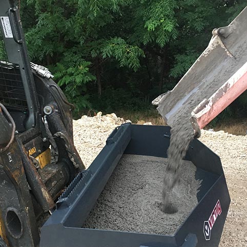 Virnig Concrete Bucket; manufacturer family image, configuration may differ