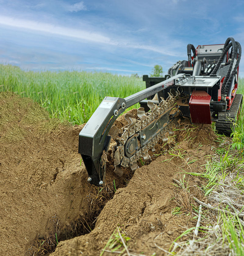 Virnig V20 Mini Skid Steer Trencher; manufacturer family image, configuration may differ