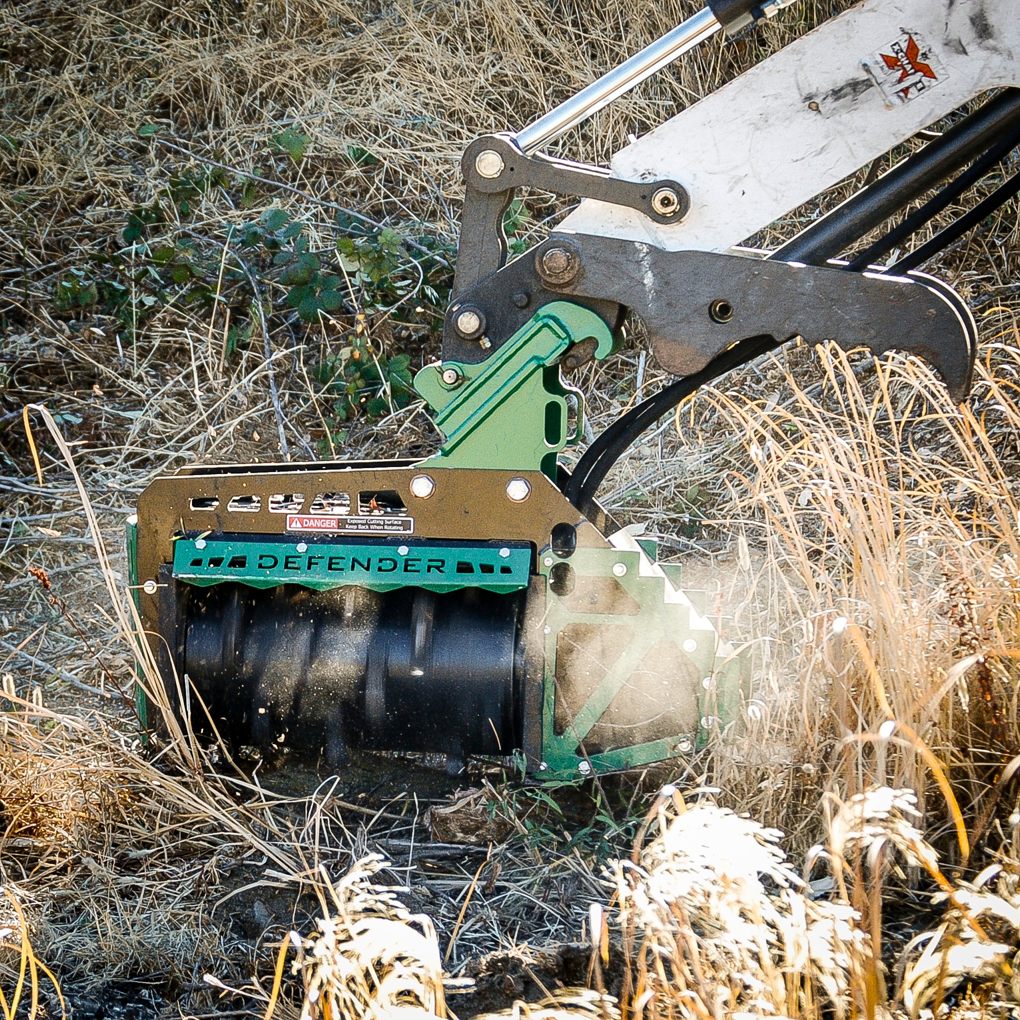 Brush Hound Forestry Mulcher FX26 Defender For Excavators