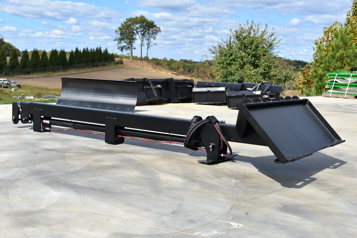 Loflin Fabrication Hydraulic Teleboom For Skid Steers & Track Loaders; manufacturer family image, illustrated configuration may differ.