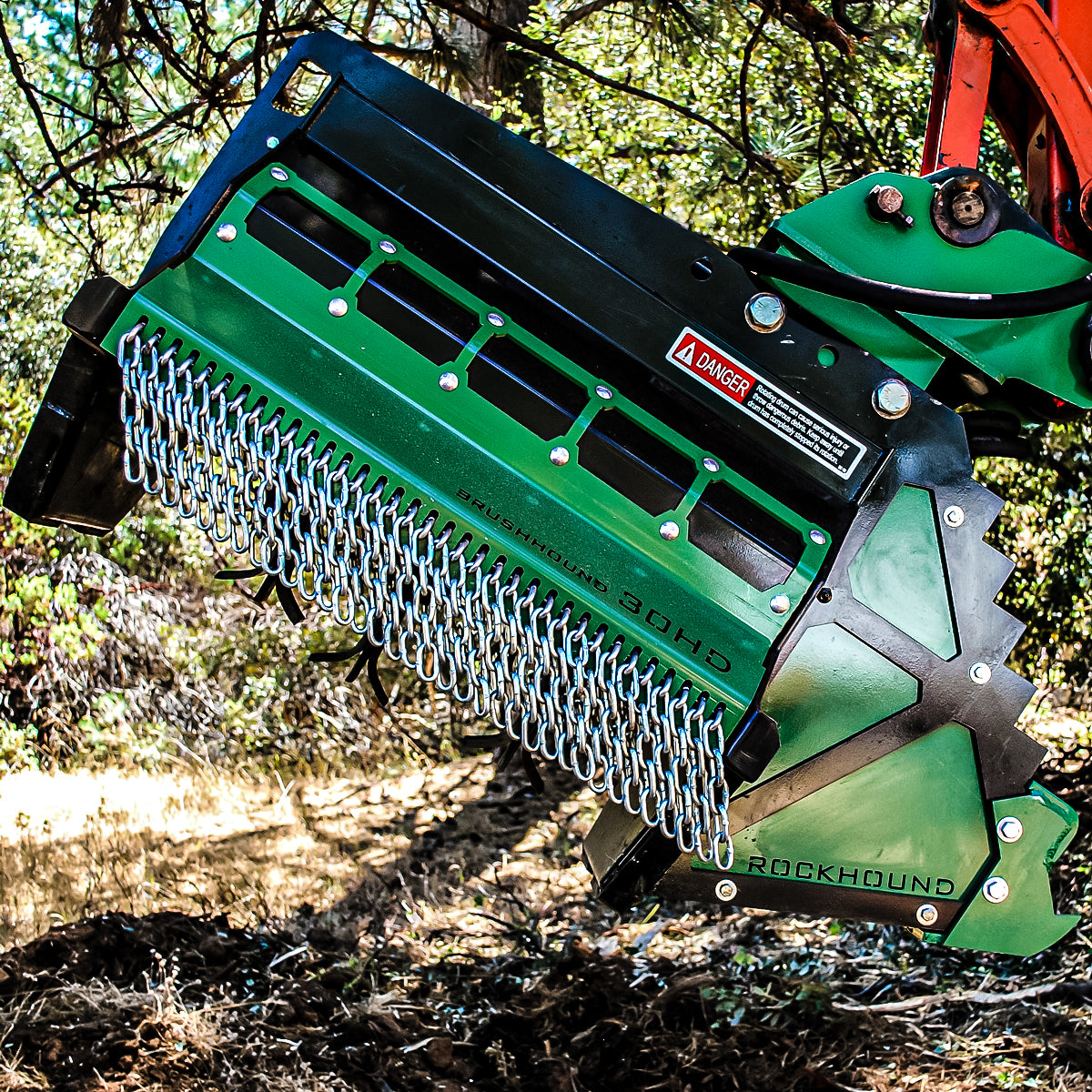 Brush Hound Heavy Duty Flail Mower HD-30EX For Excavators