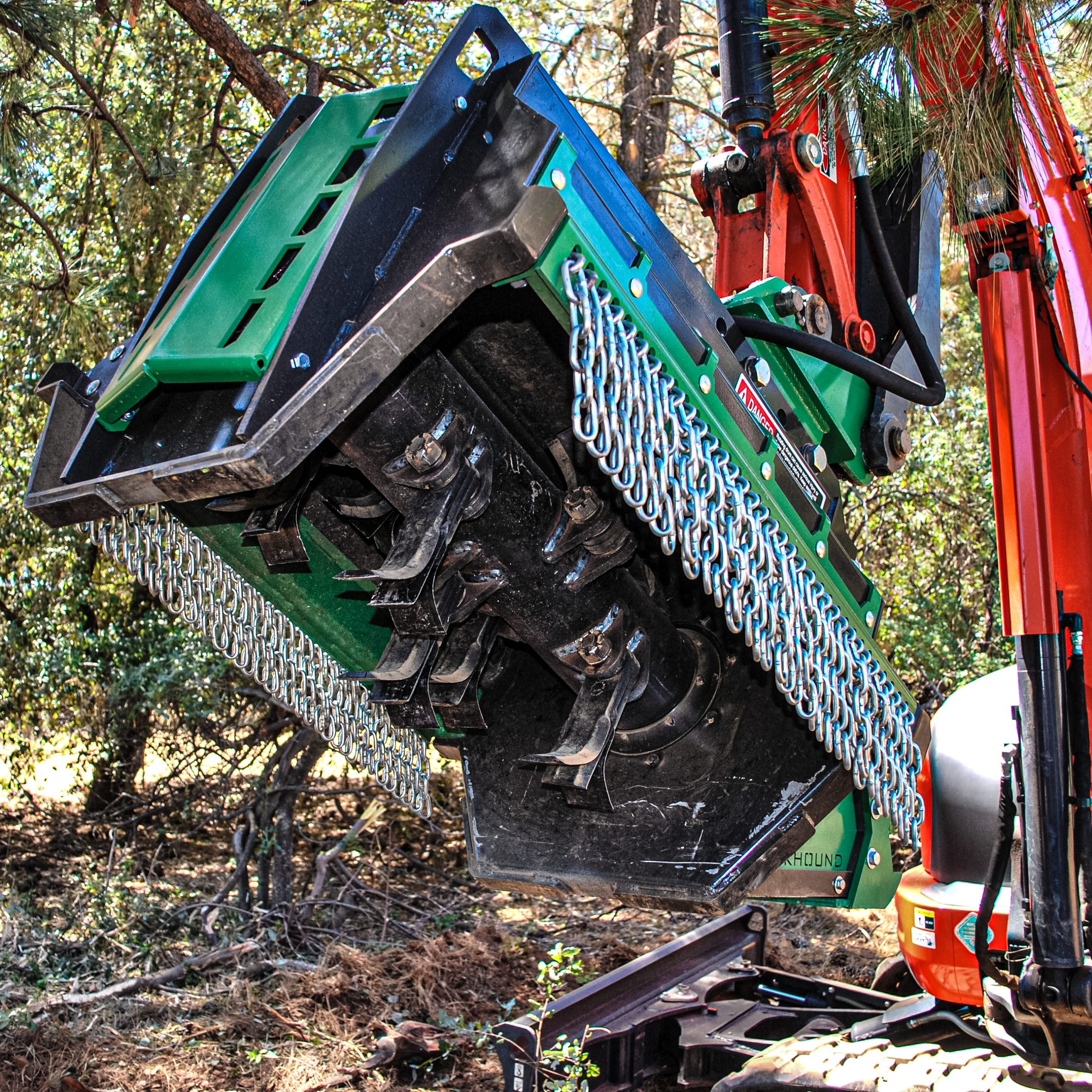 Brush Hound Heavy Duty Flail Mower HD-30EX For Excavators