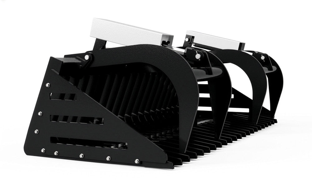Express Steel 72-Inch Single-Cylinder Rock Bucket Grapple;manufacturer family image, selected configuration may differ