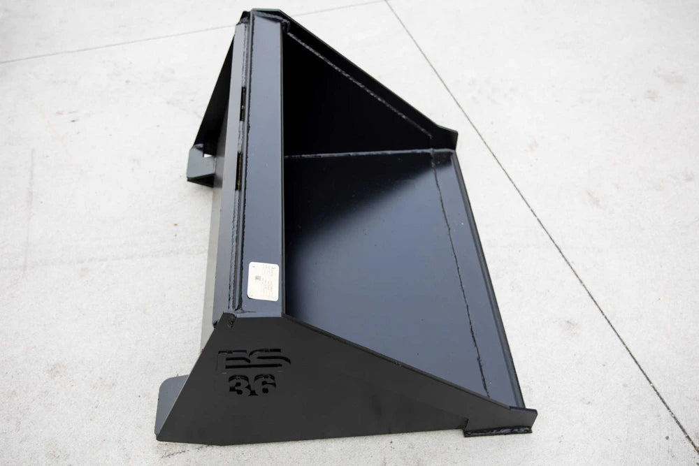 Express Steel Bobcat MT Smooth Bucket; manufacturer family image, selected width may differ