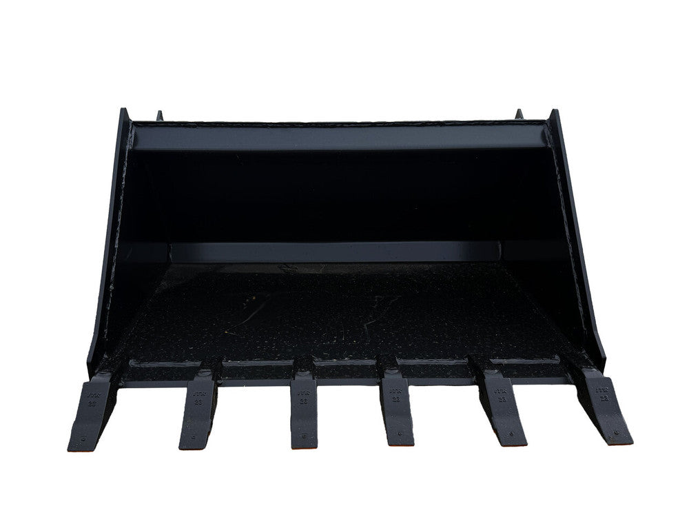 Express Steel Bobcat MT Tooth Bucket; manufacturer family image, selected width may differ