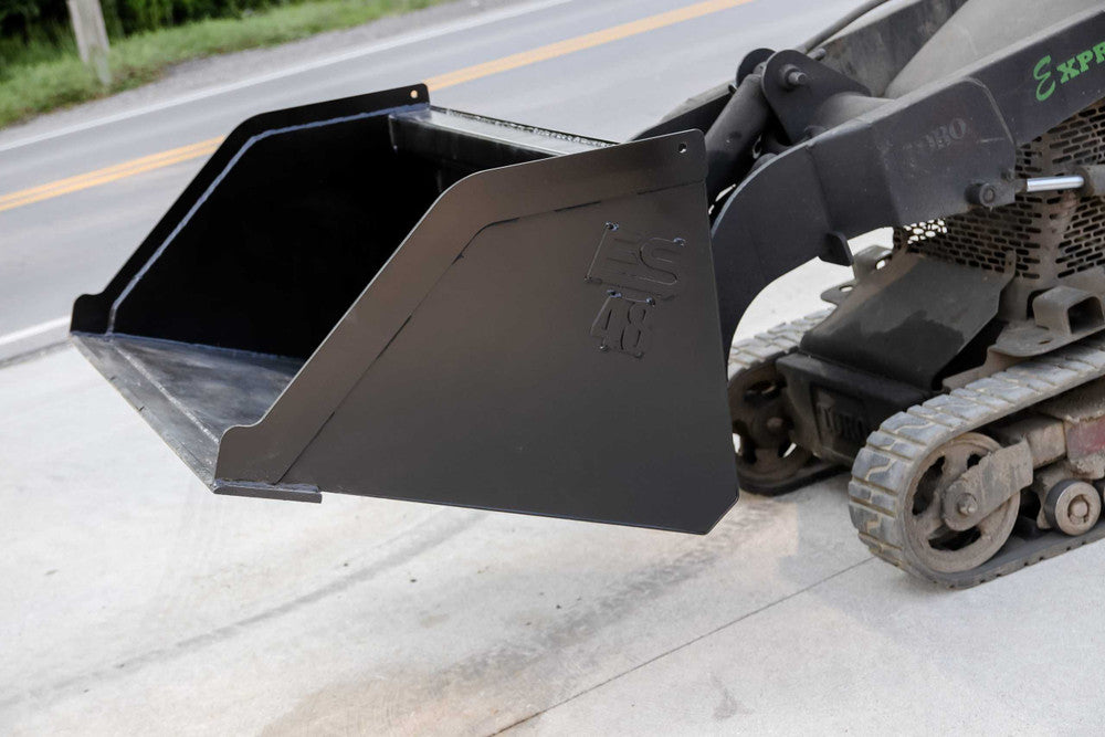 Express Steel Toro Dingo Snow & Mulch Bucket; manufacturer family image, selected width may differ