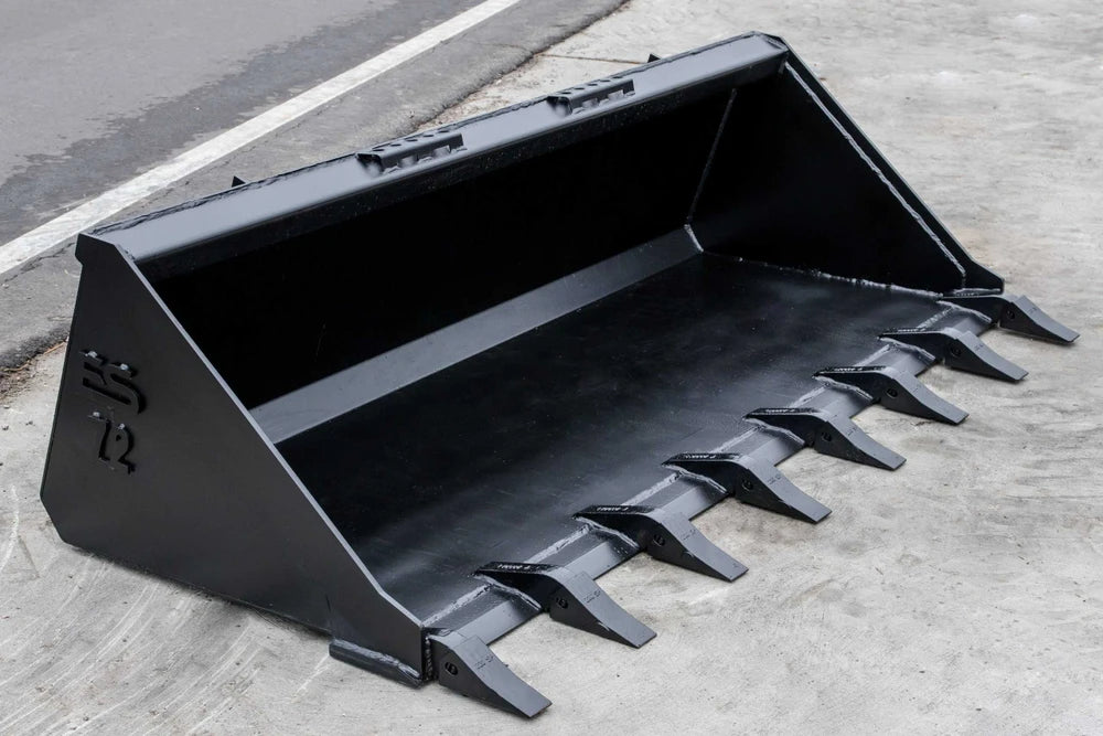 Express Steel 72-Inch Standard Tooth Bucket; manufacturer family image, selected width may differ