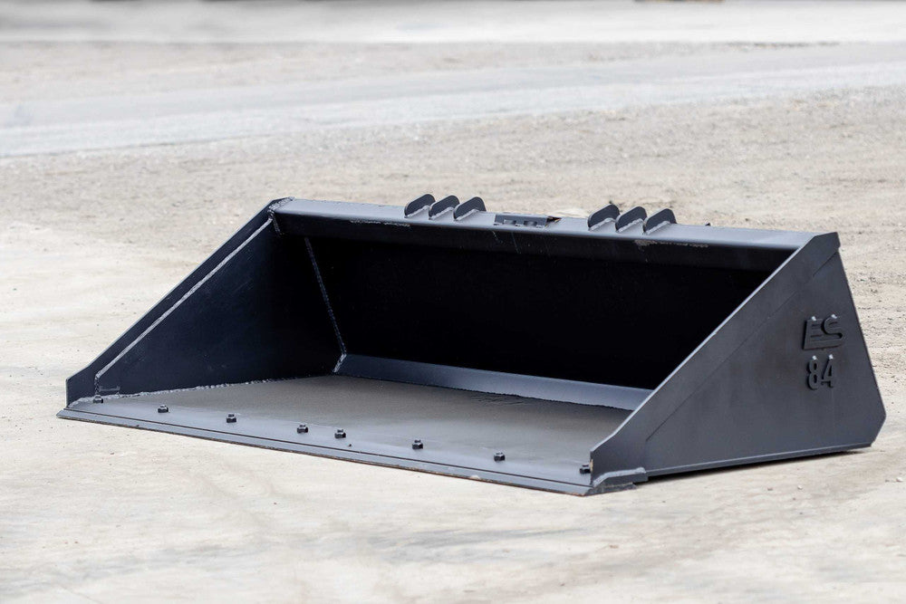 Express Steel Heavy Duty Smooth Bucket; manufacturer family image, selected width may differ