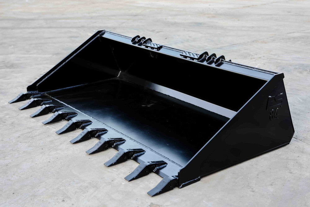 Express Steel Heavy Duty Tooth Bucket; manufacturer family image, selected width may differ