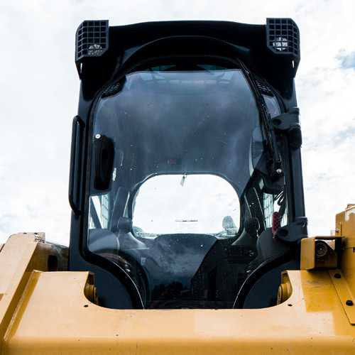 SHIELDS Caterpillar D Cab Polycarbonate Windshield - product view