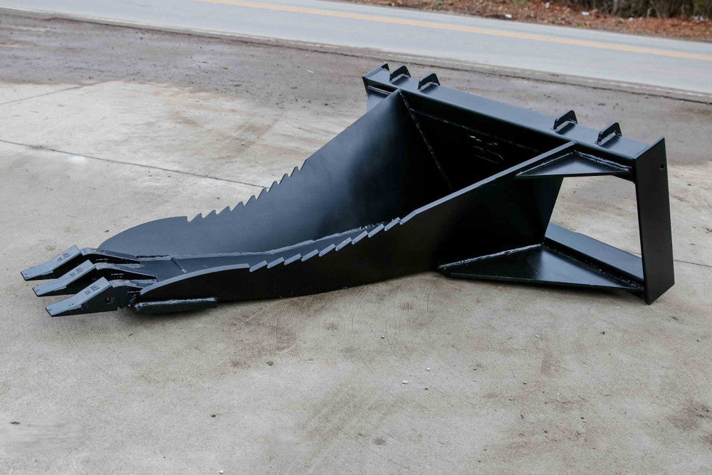 Express Steel Heavy Duty Stump Bucket; manufacturer family image, selected width may differ