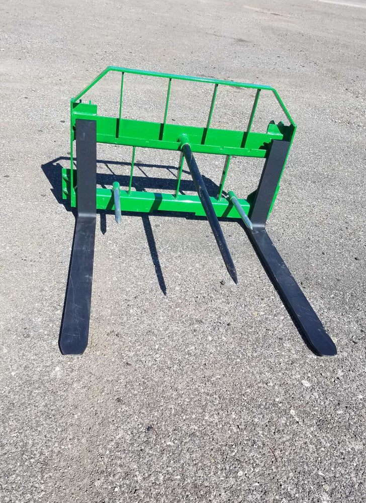 Express Steel John Deere Combo Bale Spear & Pallet Forks; manufacturer family image, selected configuration may differ