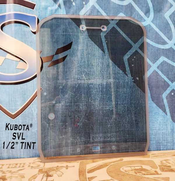SHIELDS Kubota SVL Polycarbonate Windshield - manufacturer view 3