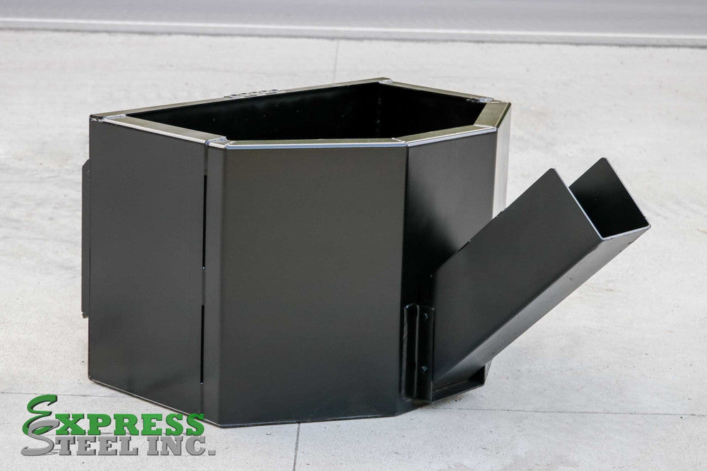 Express Steel Manual Concrete Bucket; manufacturer family image, selected width may differ