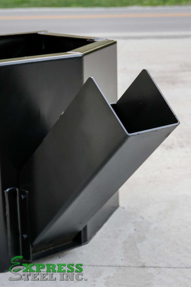 Express Steel Manual Concrete Bucket; manufacturer family image, selected width may differ