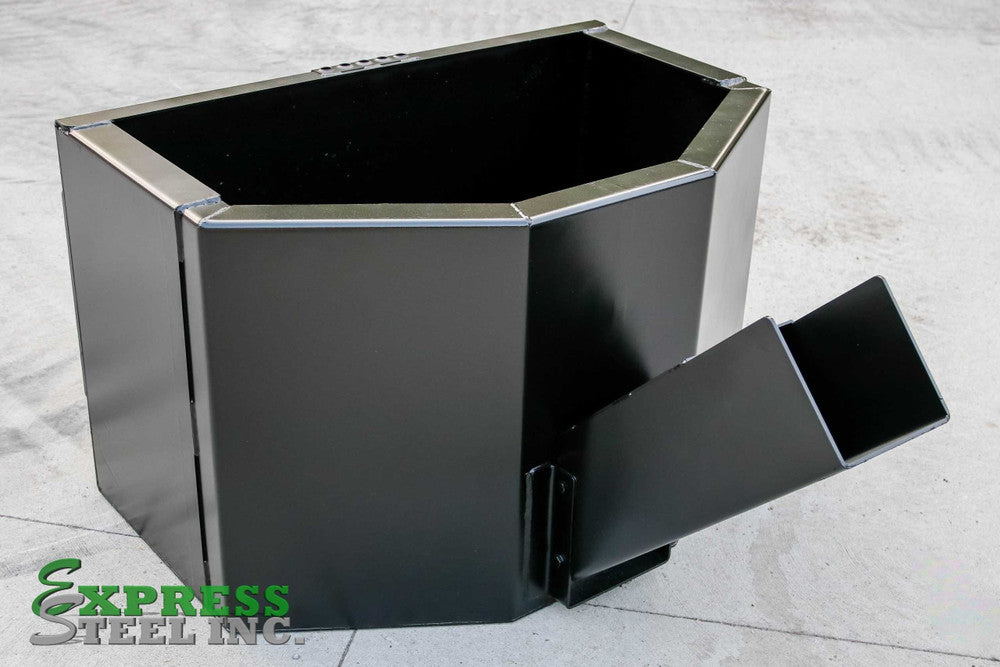 Express Steel Manual Concrete Bucket; manufacturer family image, selected width may differ
