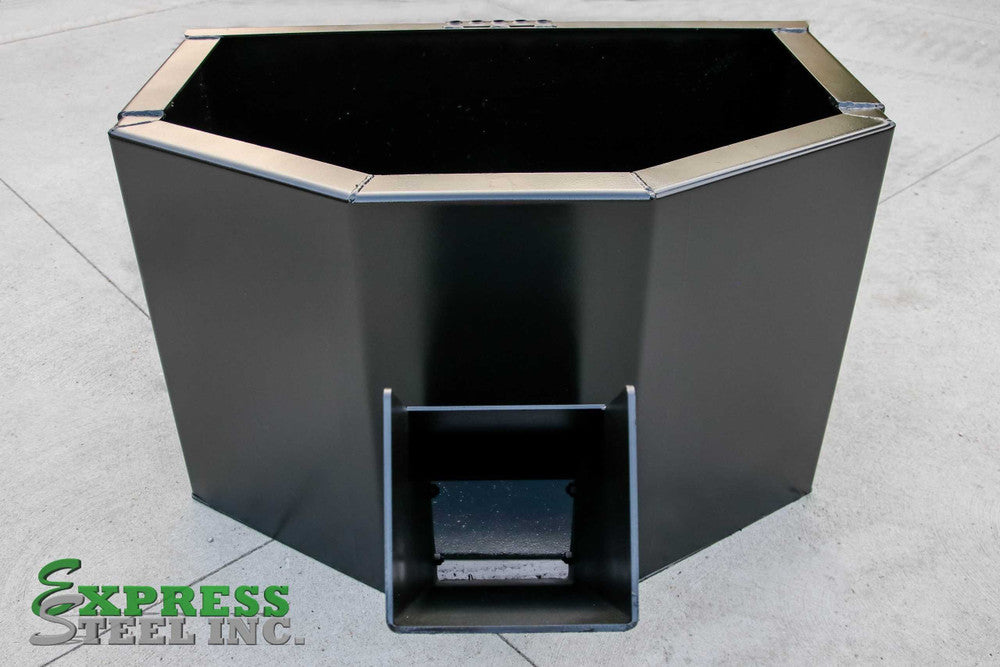 Express Steel Manual Concrete Bucket; manufacturer family image, selected width may differ