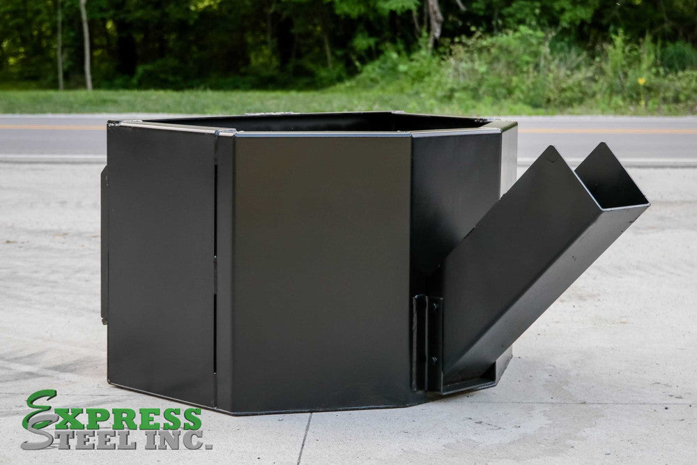 Express Steel Manual Concrete Bucket; manufacturer family image, selected width may differ