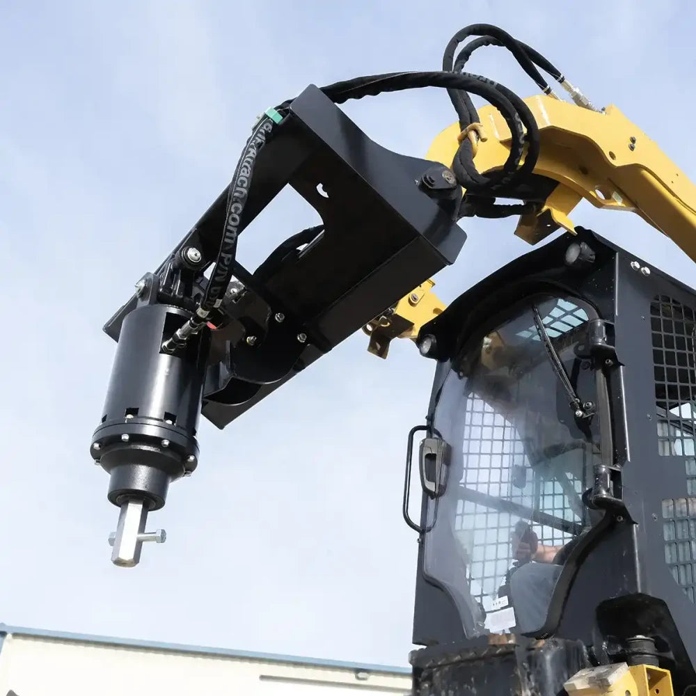 Express Steel Quick Attach Hydraulic Auger Head - manufacturer attachment view 3