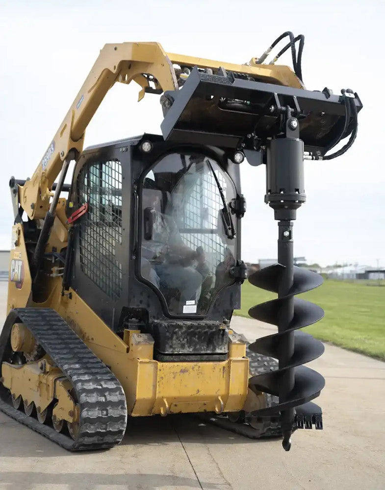 Express Steel Quick Attach Hydraulic Auger Head - manufacturer attachment view 8