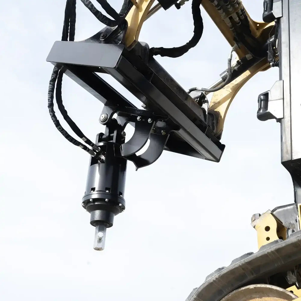 Express Steel Quick Attach Hydraulic Auger Head - manufacturer attachment view 2