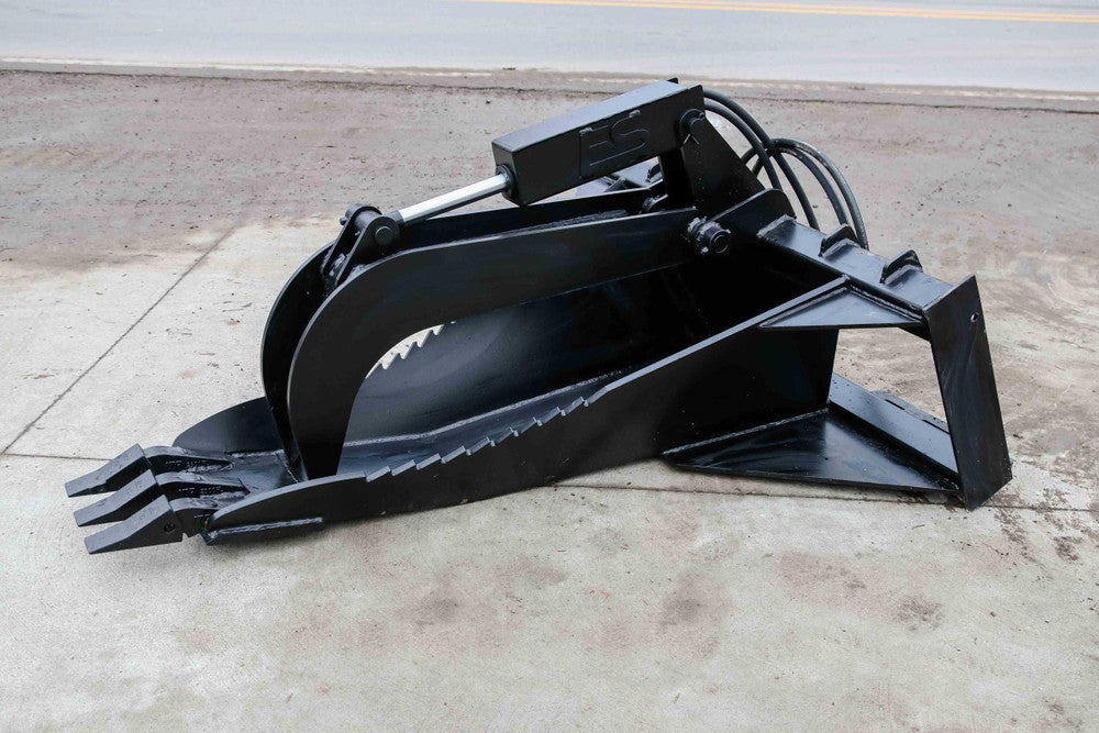 Express Steel Stump Bucket Grapple;manufacturer family image, selected configuration may differ