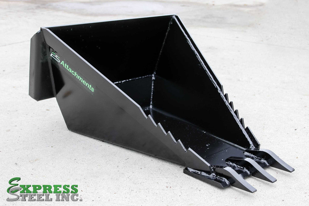 Express Steel Toro Dingo Stump Bucket; manufacturer family image, selected width may differ