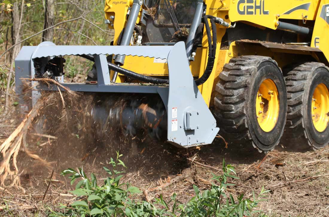 Baumalight Mulcher MS348 Fixed Tooth For Skid Steers