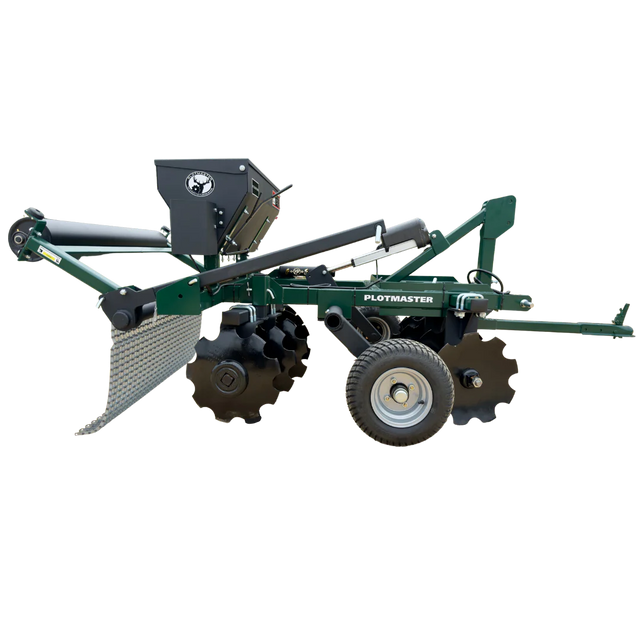 Plotmaster 500 Food Plot Planter with Seeder – ATV/UTV & Tractor (5-in-1 Plow, Disc, Seed, Drag)