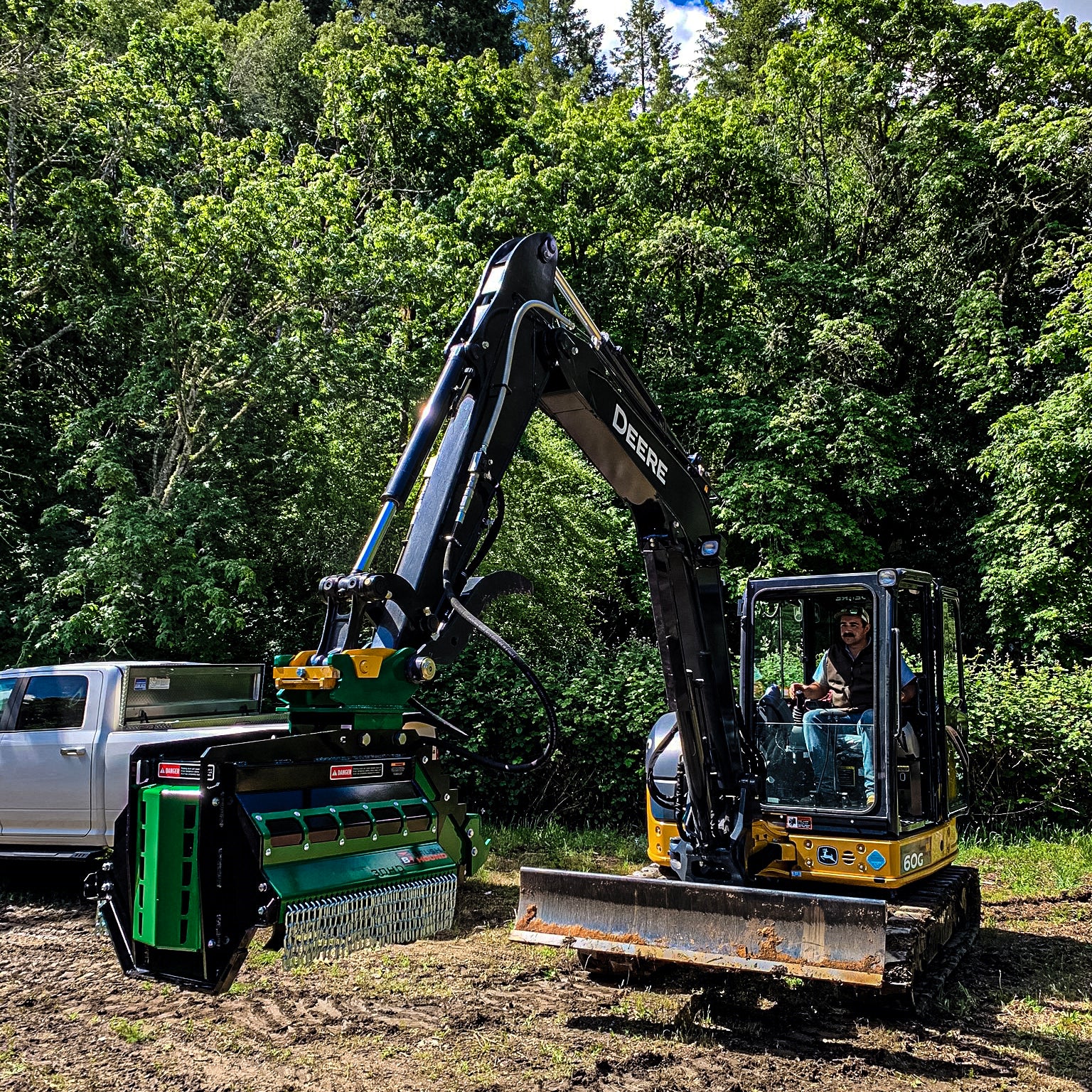 Brush Hound Heavy Duty Flail Mower HD-30EX For Excavators