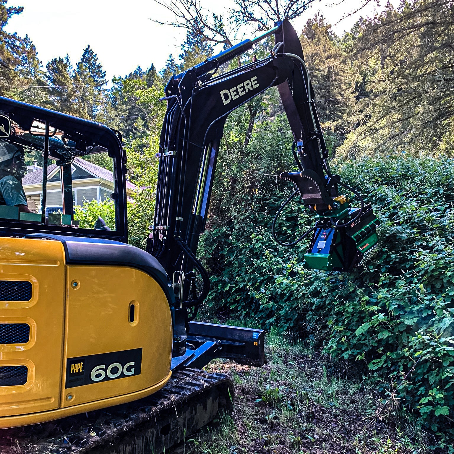 Brush Hound Heavy Duty Flail Mower HD-30EX For Excavators