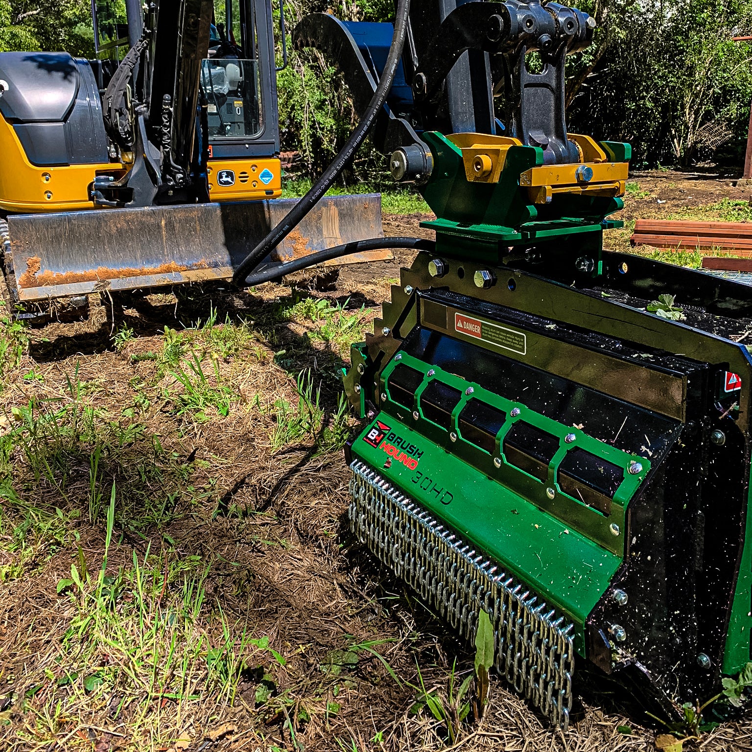 Brush Hound Heavy Duty Flail Mower HD-30EX For Excavators