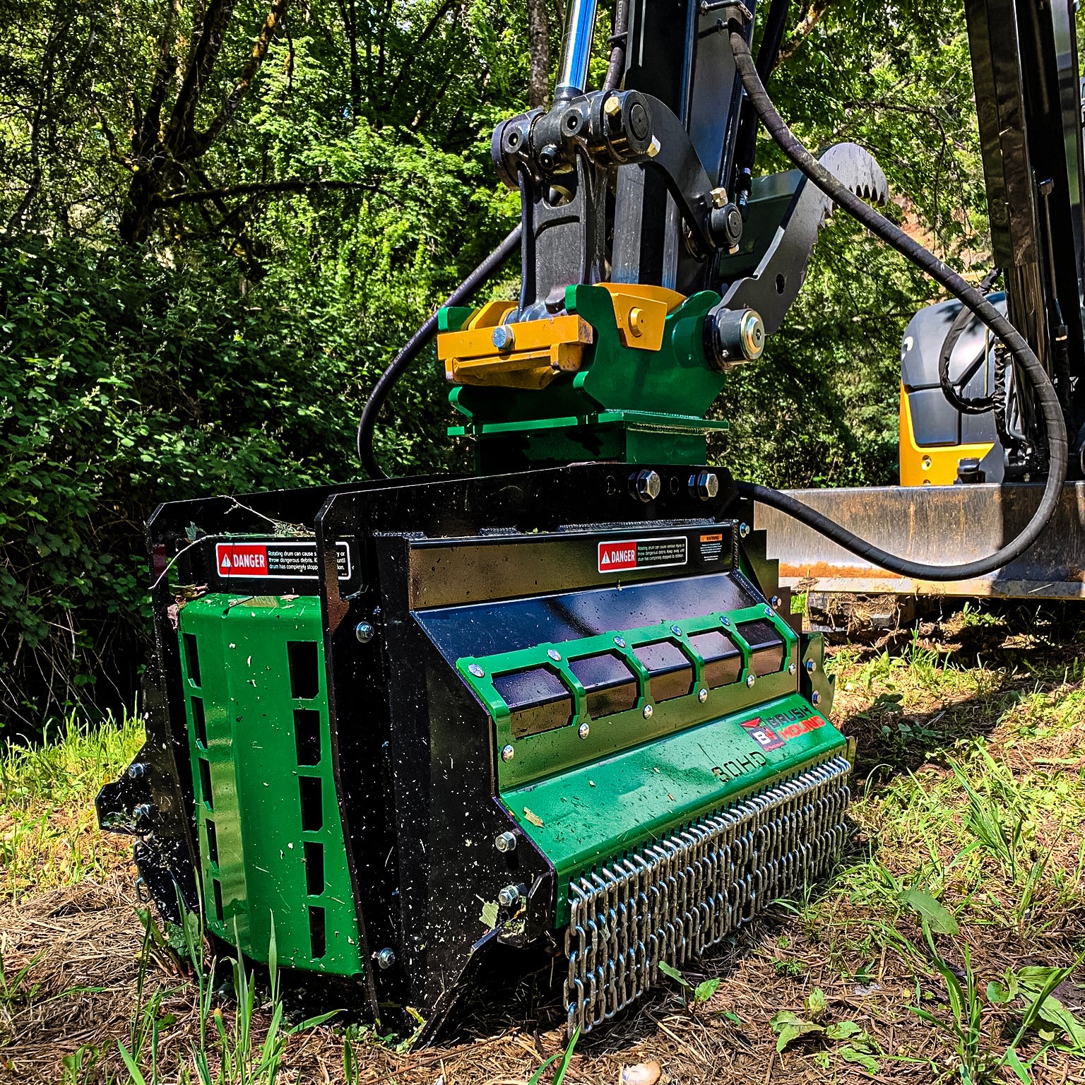 Brush Hound Heavy Duty Flail Mower HD-30EX For Excavators
