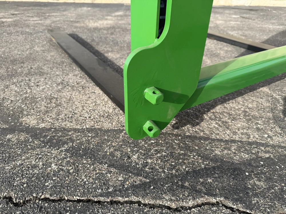 Express Steel John Deere Quick Attach Pallet Forks; manufacturer family image, selected configuration may differ