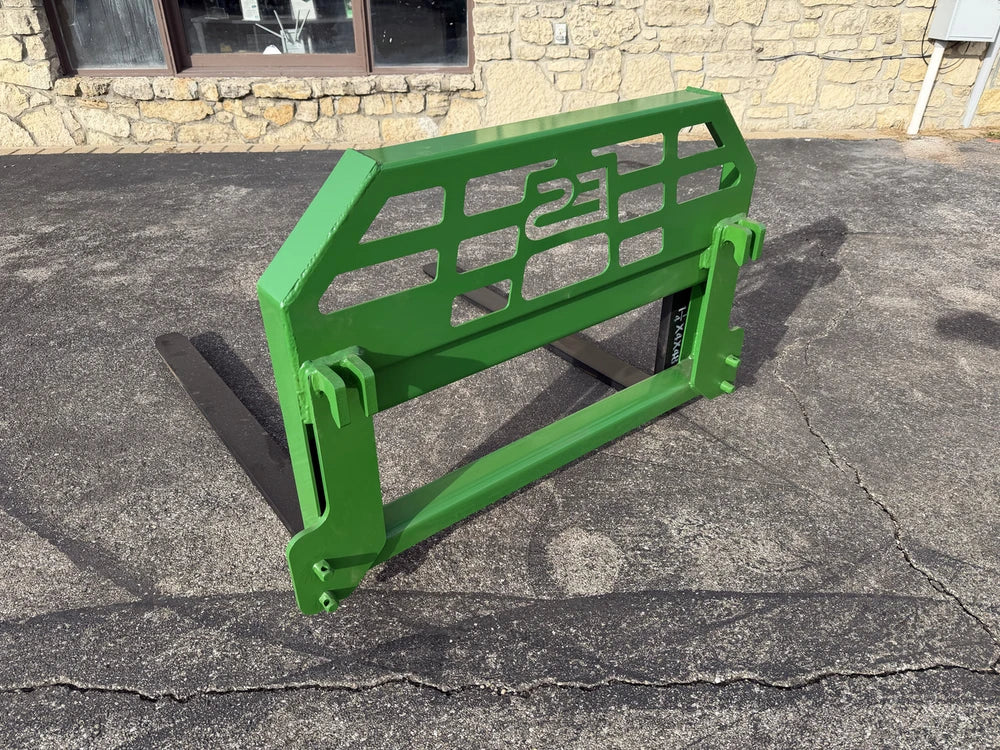 Express Steel John Deere Quick Attach Pallet Forks; manufacturer family image, selected configuration may differ