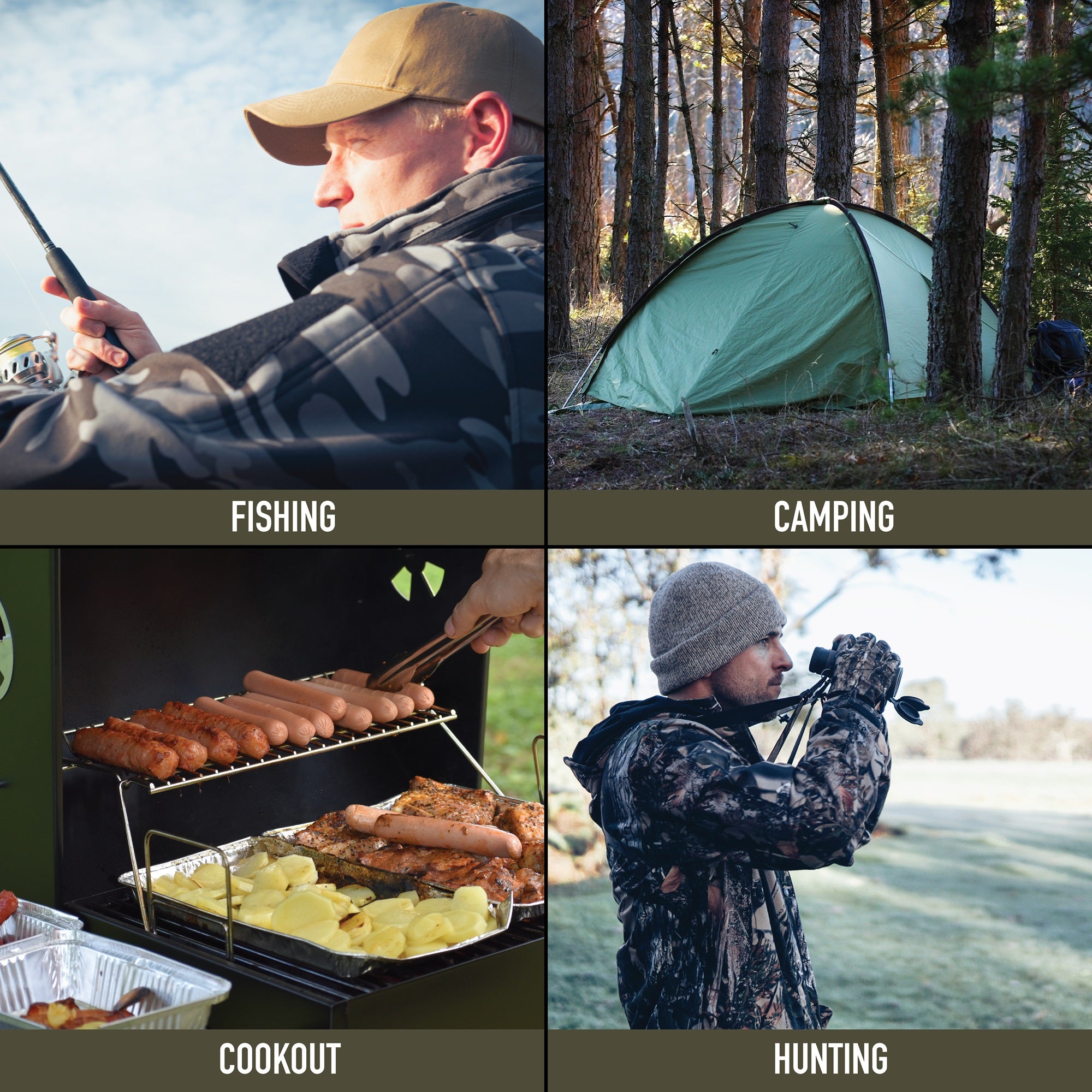 Lightweight Folding Camp Stool