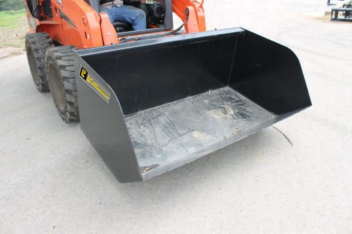 Loflin Fabrication Trash Bucket For Skid Steers manufacturer family image 4; illustrated configuration may differ from selected option