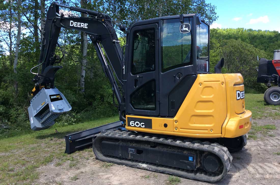 Baumalight Mulcher MX530 Fixed Tooth Brush For Excavators (4-12 Ton)