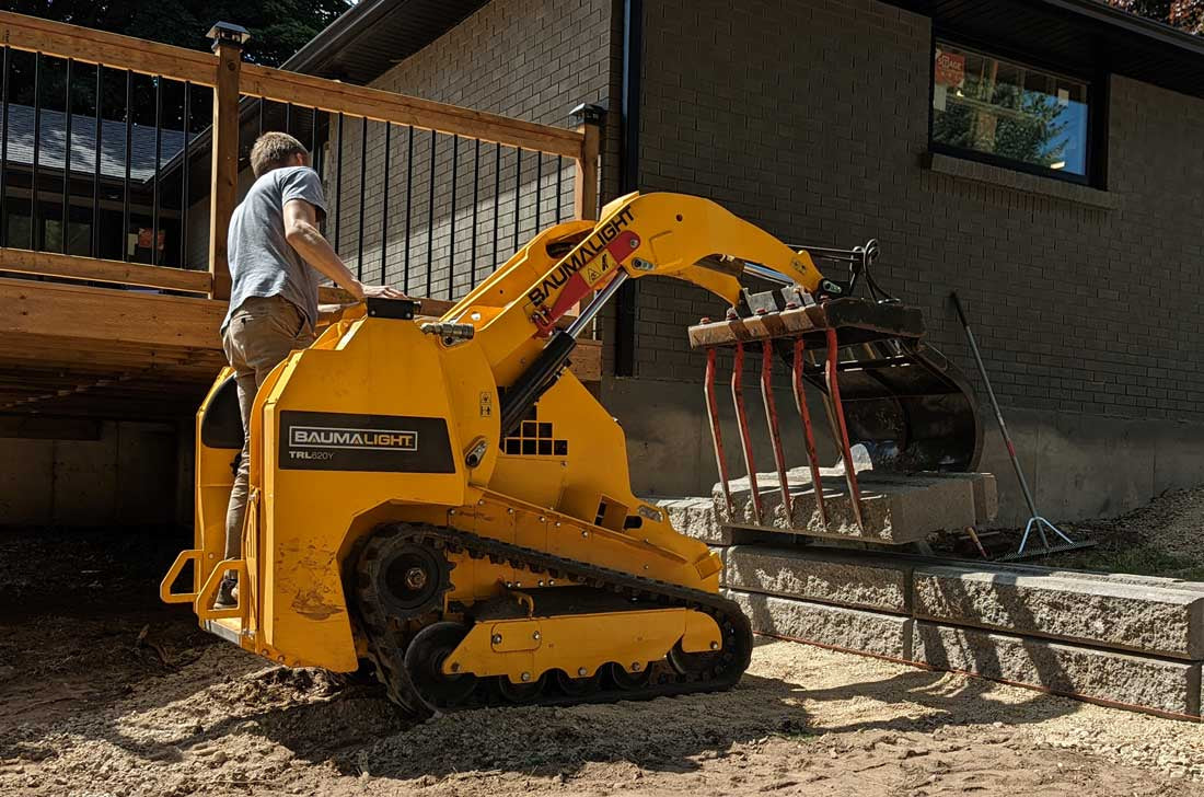 Baumalight Mini Skid Steer (TRL620Y and TRL620D)