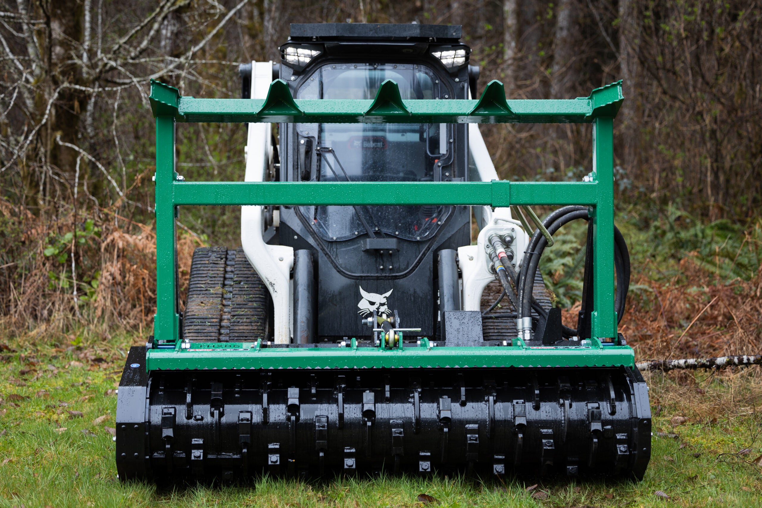Brush Hound Forestry Mulcher FHX Series for Skid Steers
