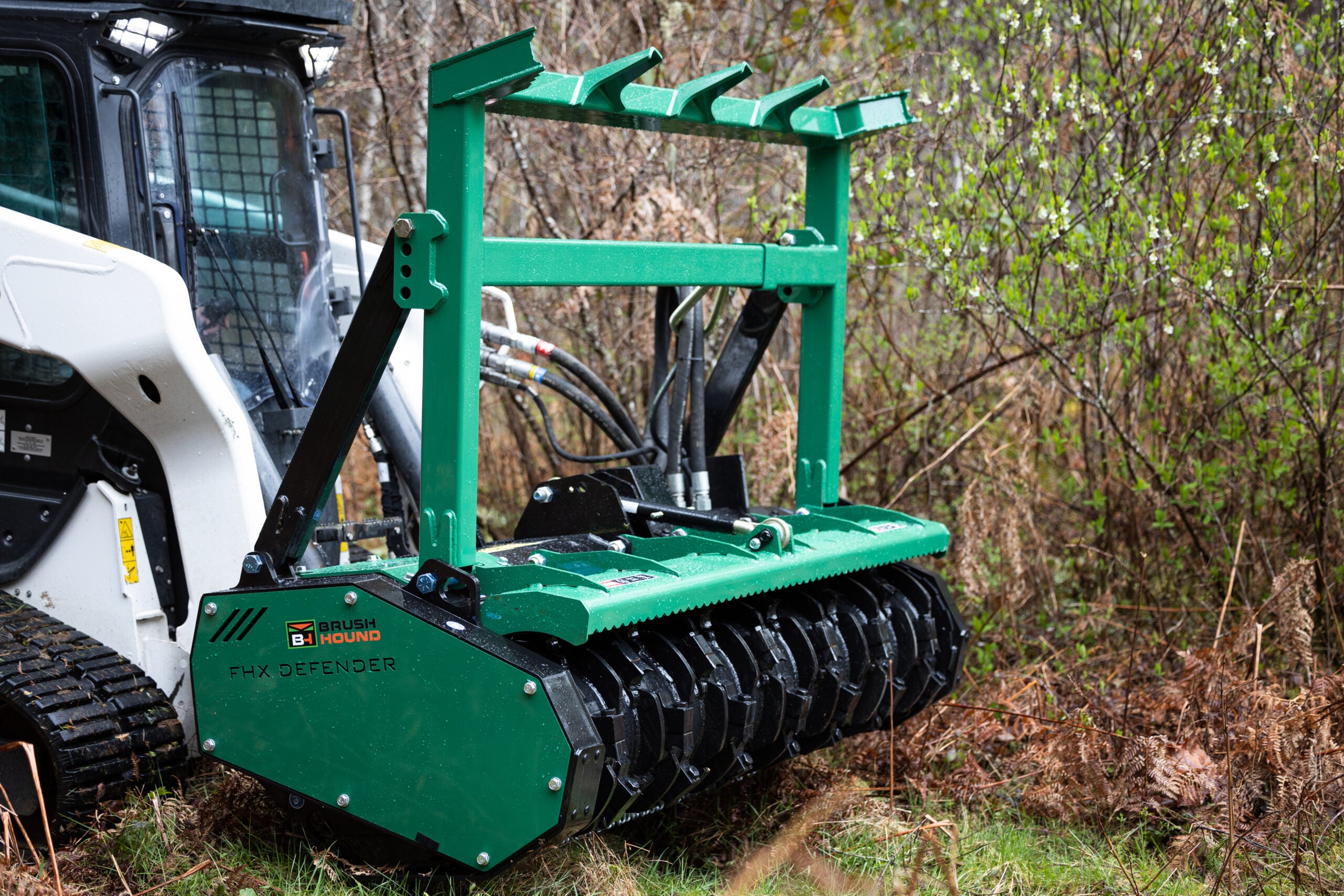 Brush Hound Forestry Mulcher FHX Series for Skid Steers