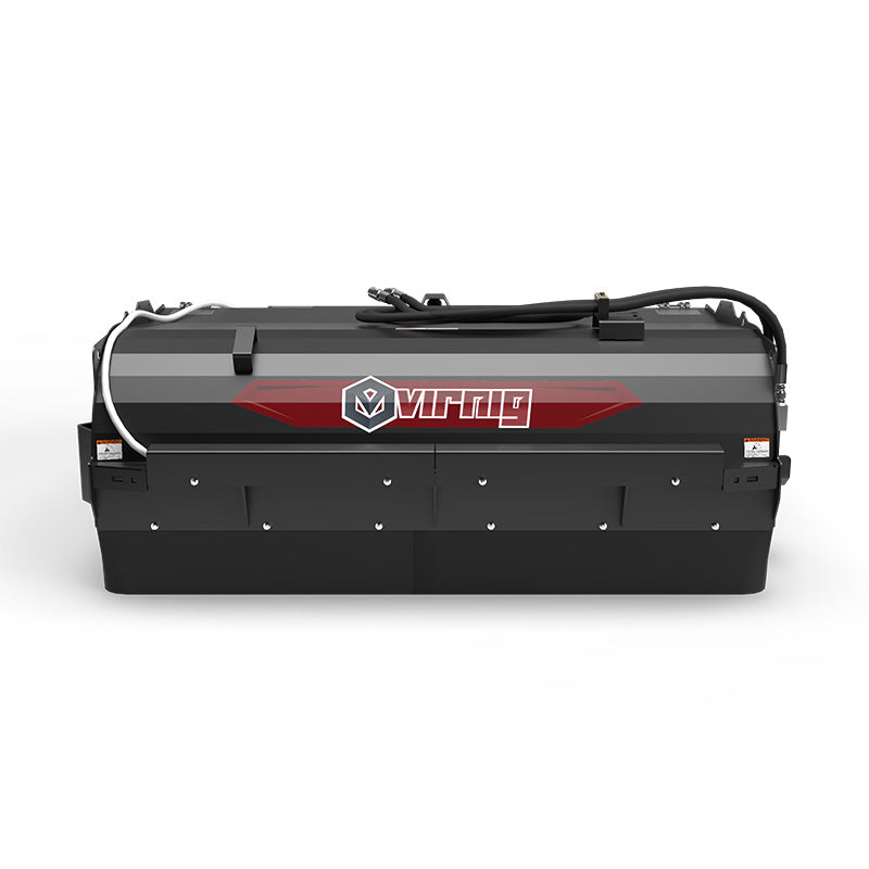 Virnig Pick-Up Broom – Internal Water Tank; manufacturer family image, configuration may differ