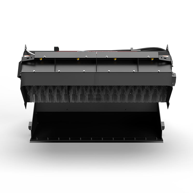Virnig Pick-Up Broom – Internal Water Tank; manufacturer family image, configuration may differ