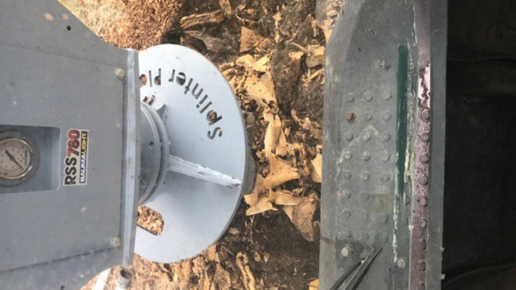 RSS780 stump planer — Pressure gauge RSS780