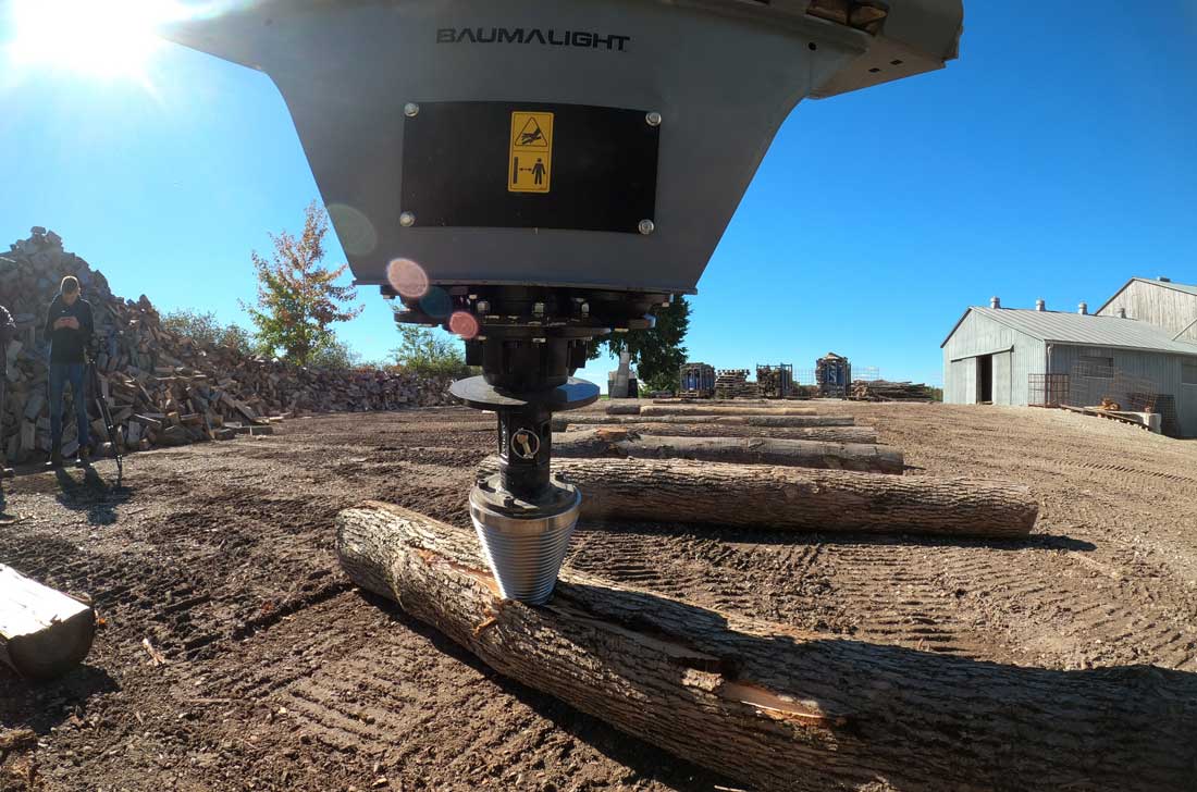 Baumalight RSS580 log splitter product view 6